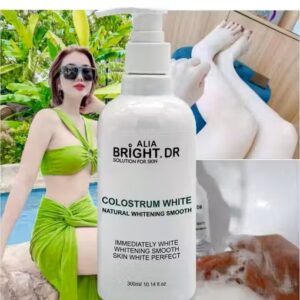 Alia KOREAN BEAUTY.DR - KOREA MILK WHITENING SHOWER GEL - 300ML Pack Of 1