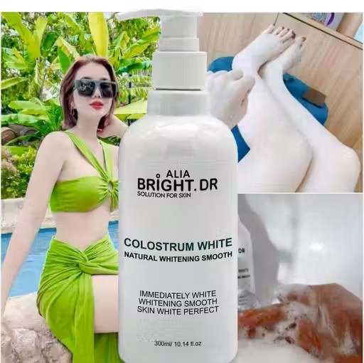 Alia KOREAN BEAUTY.DR - KOREA MILK WHITENING SHOWER GEL - 300ML Pack Of 1